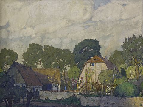 Uckermärkischer Bauernhof, Hans Licht, Wandgemälde 030 (Bild: Mila Hacke, Mila Hacke Architektur-Fotografie, Berlin)