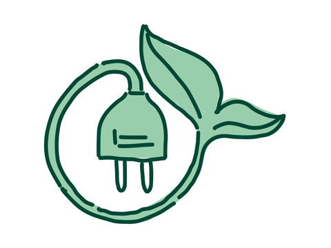 Strom sparen mit Mensch