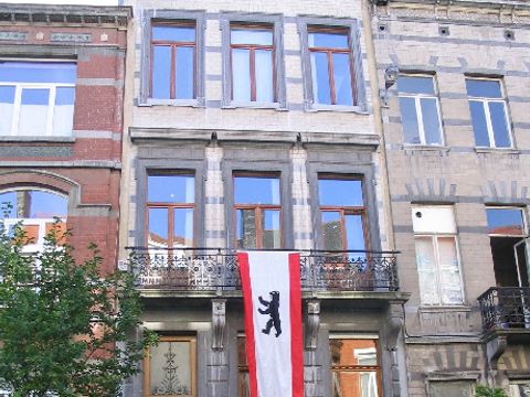 Frontansicht vom Büro des Landes Berlin in Brüssel