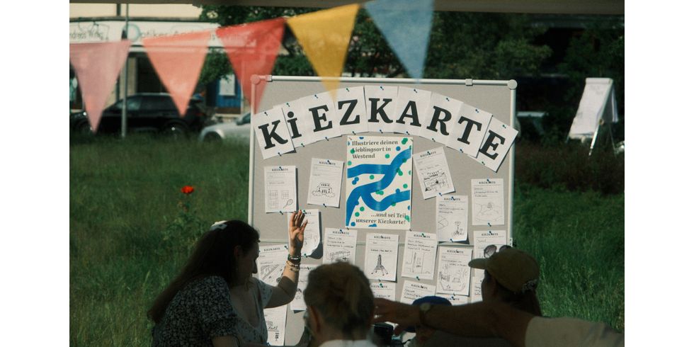 Momentaufnahme vom Begegnungstag der "Miteinander-Bande Westend" am 29. Mai 2026