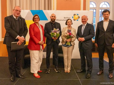 Verleihung Berliner Wissenschaftspreis am 27.05.2024