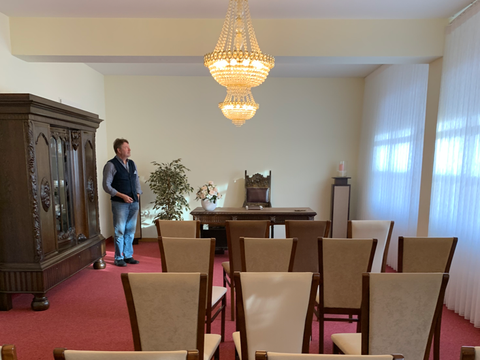 Blick ins Trauzimmer