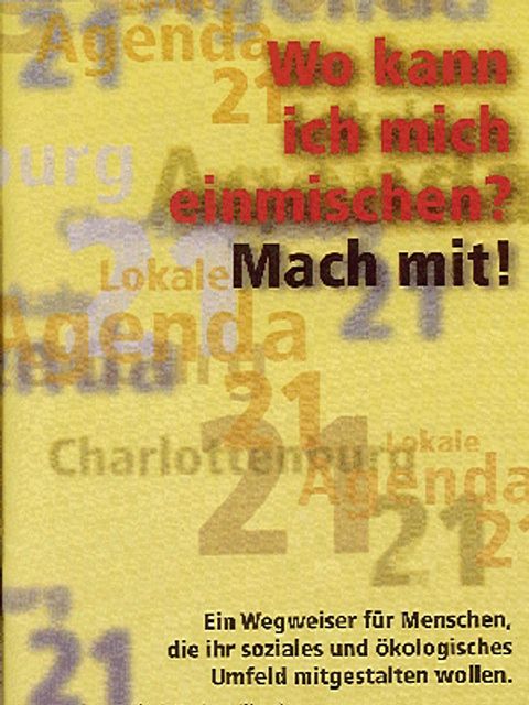 Broschürentitelbild Wegweiser zum Mitreden und Mitgestalten