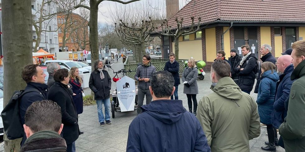 Besuch des Amsterdamer Vize-Bürgermeisters