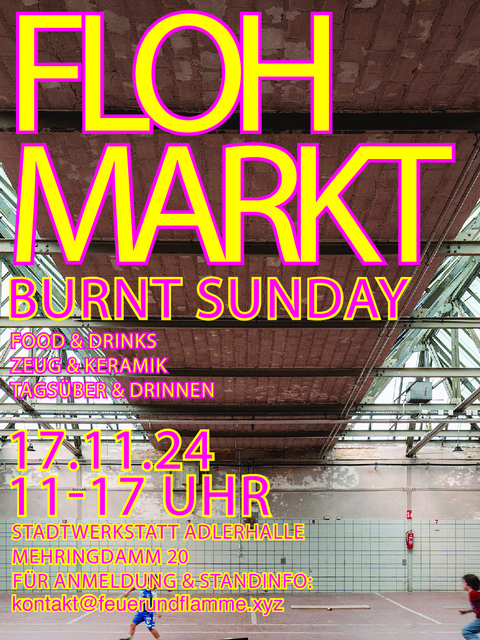 Flohmarkt Burnt Sunday