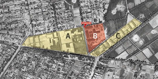 Aerial view, 12 May 1944