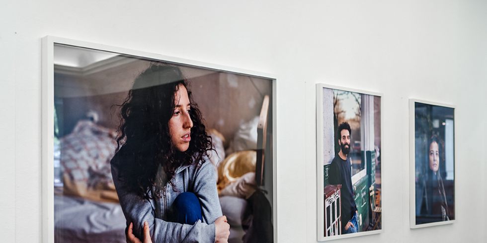 Ausstellung "Hiersein! in der Kommunalen Galerie