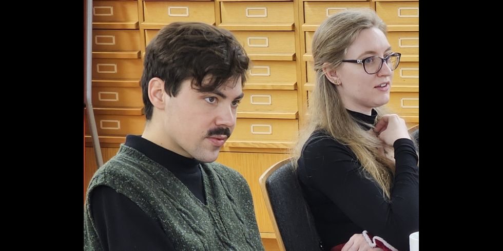 Aron Boks und Joana Wilczewski