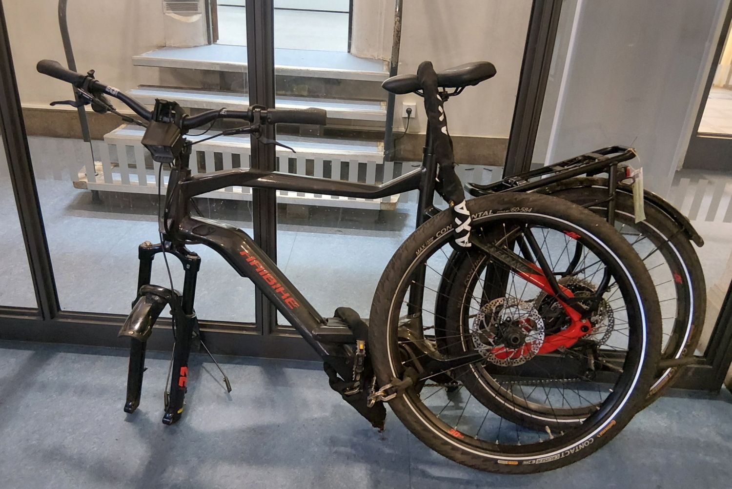 Schwarzes Fahrrad