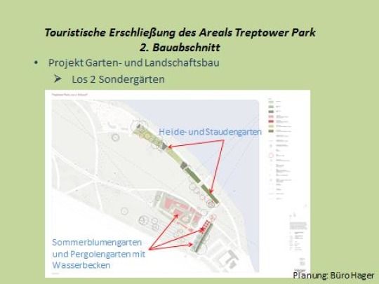 2. Bauabschnitt - Los 2 Sondergärten