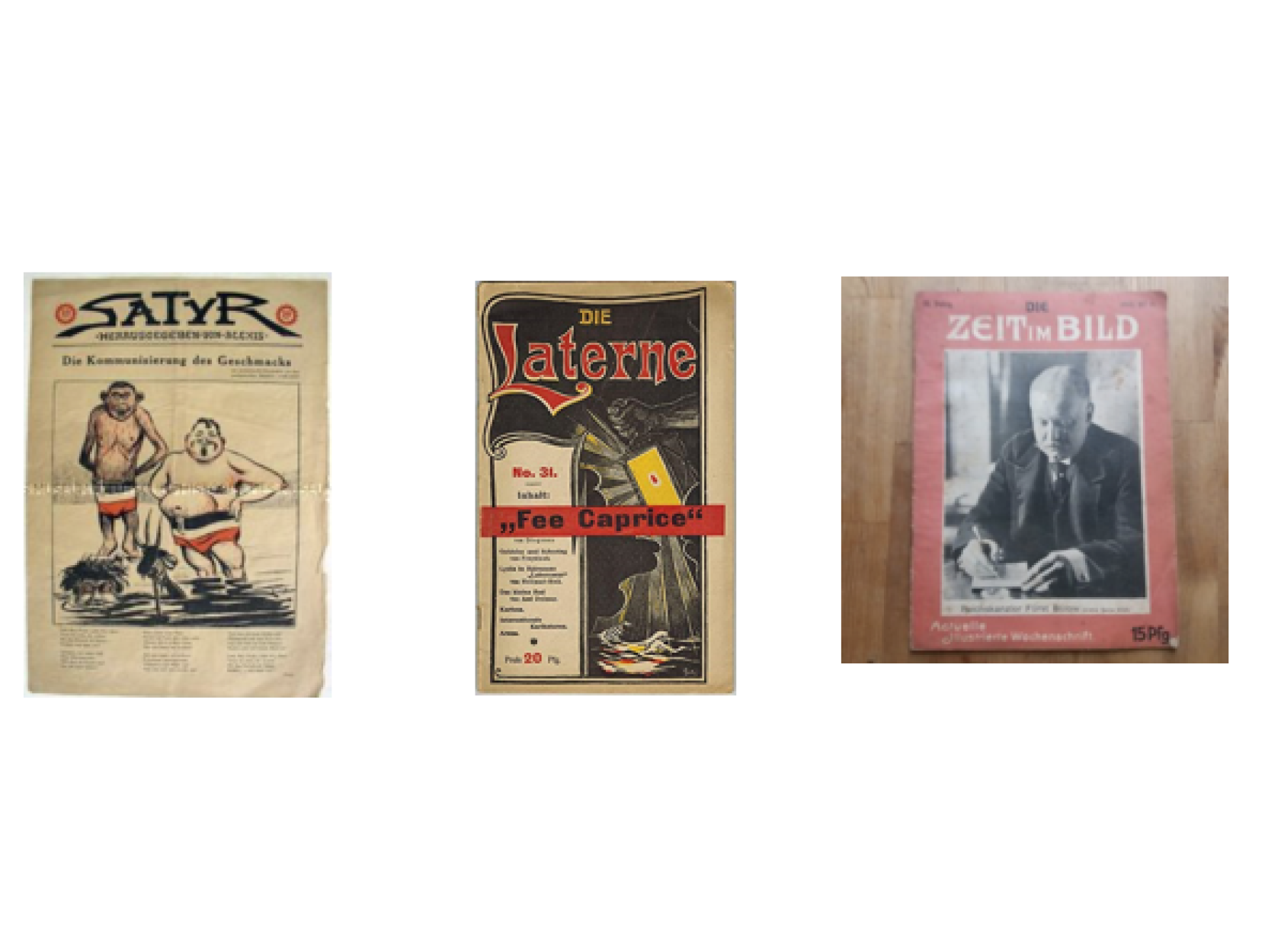 Verleger Dr. phil. Alexis Alexander Schleimer war der Herausgeber mehrerer Zeitschriften.