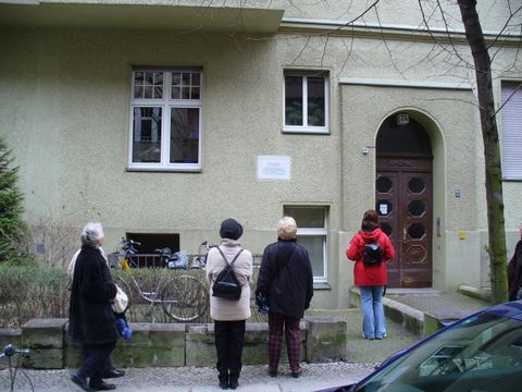 Gedenktafel für Anna Seghers, Foto: KHMM