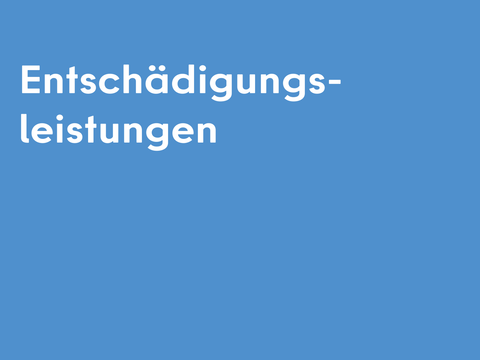 Entschaedigungsleistungen