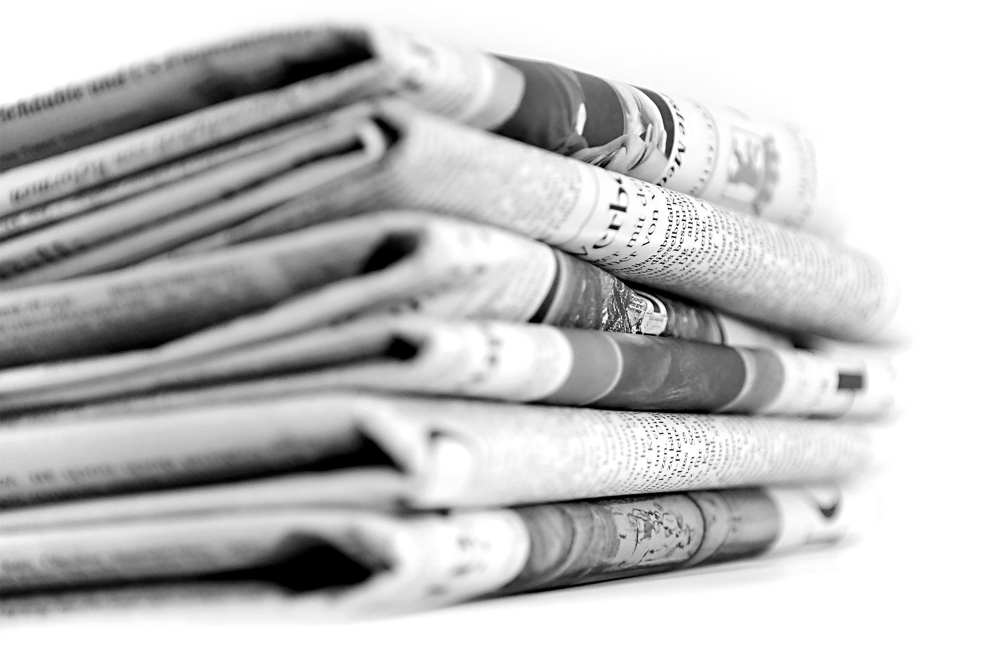 Zeitungsstapel