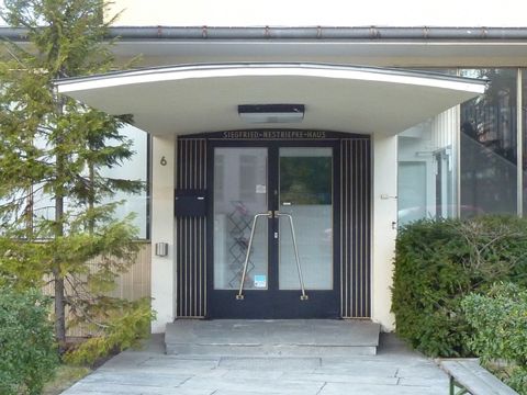 Siegfried-Nestriepke-Haus, Eingang, 6.2.2013, Foto: KHMM