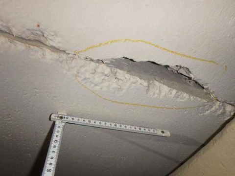 Beispiel für Brückenschäden im Verkehrsknoten Marzahn (Bild: SenUVK)