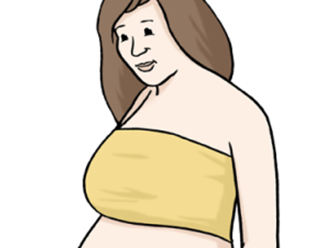 schwangere Frau