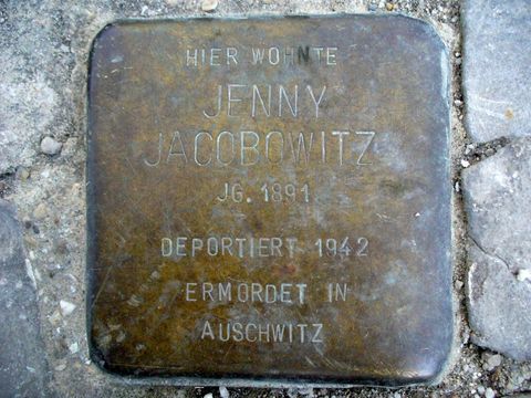 Stolperstein für Jenny Jacobowitz