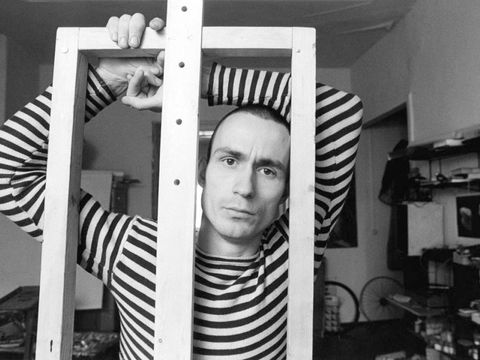 Roger Melis: Jörg Knöfel, Berlin 1989, aus der Serie „Die Künstler vom Prenzlauer Berg“