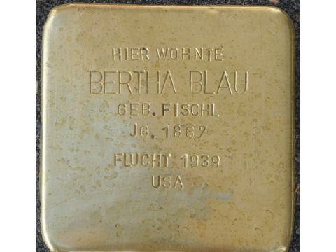 Stolperstein Bertha Blau