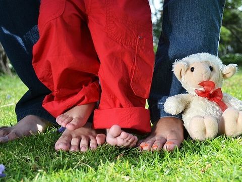 Familie mit Kleinkind