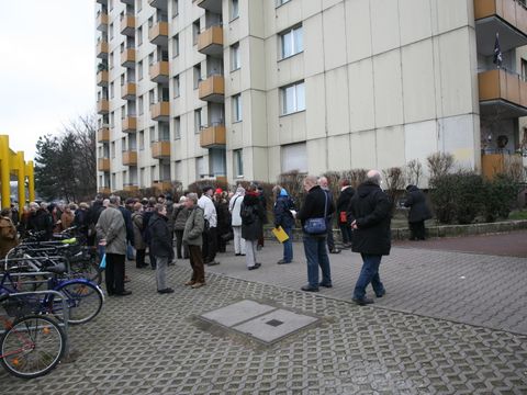Start Kiezspaziergang am 14.3.2015 (Bild: BA Charlottenburg-Wilmersdorf, ML)