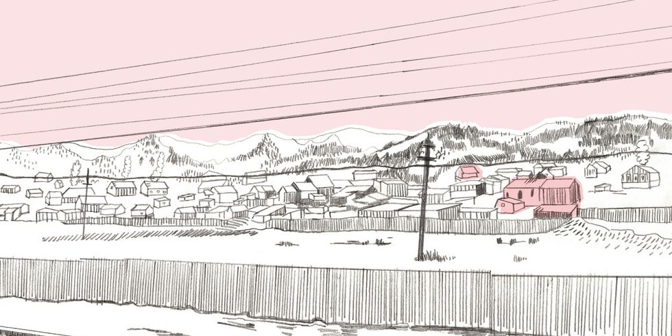 Aus der Ausstellung „treiben - Unterwegs mit der transsibirischen Eisenbahn“.