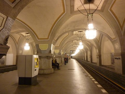 U-Bahnhof Heidelberger Platz, 4.12.2013, Foto: KHMM