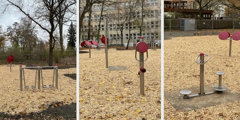 Sportgeräte Preußenpark