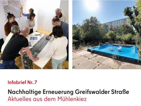 Infobrief Nr. 7 Nachhaltige Erneuerung Greifswalder Straße. Aktuelles aus dem Mühlenkiez