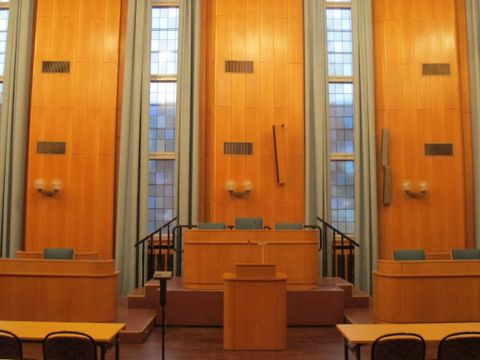 Sitzungssaal der BVV