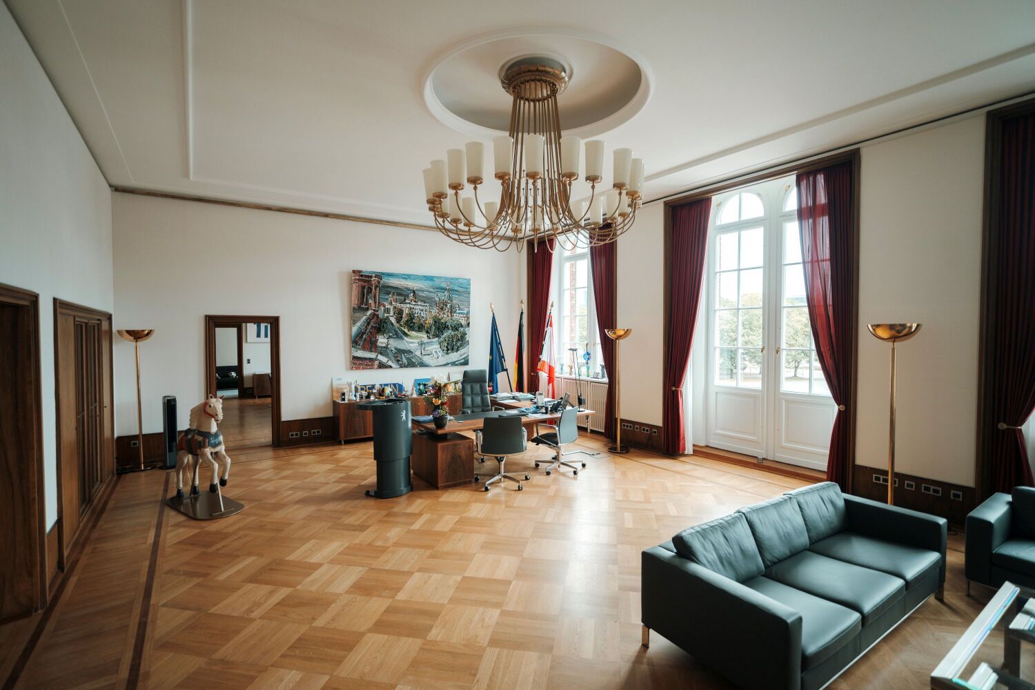 Amtszimmer im Roten Rathaus