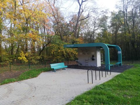 Erste überdachte Calisthenicsanlage im deutschsprachigen Raum (Bild: BA Reinickendorf)