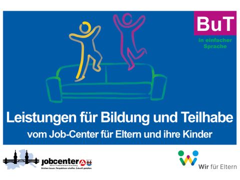 BuT-Broschüre in einfacher Sprache - Titelblatt