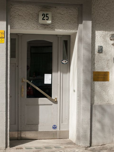 Hauseingang Sybelstr. 25