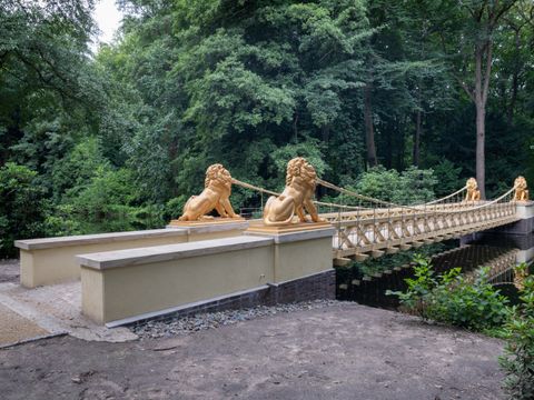 Sanierte Löwenbrücke im Großen Tiergarten 2025