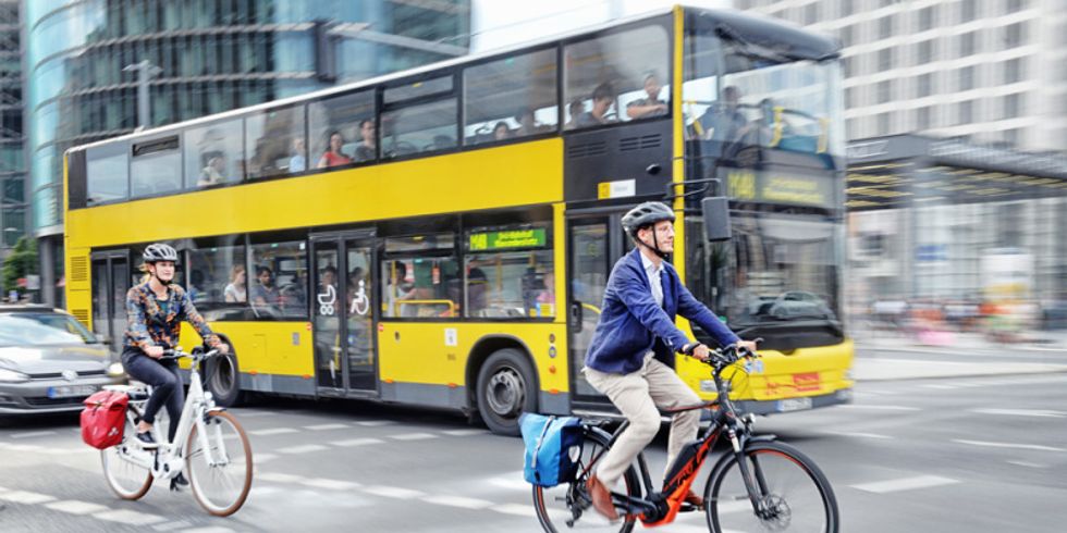Unterwegs mit EBikes in Berlin