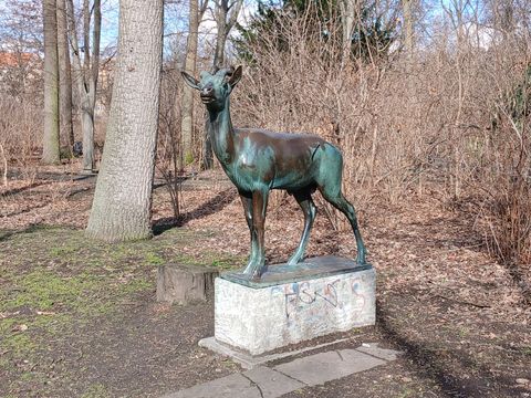 Antilope Skulptur Preußenpark