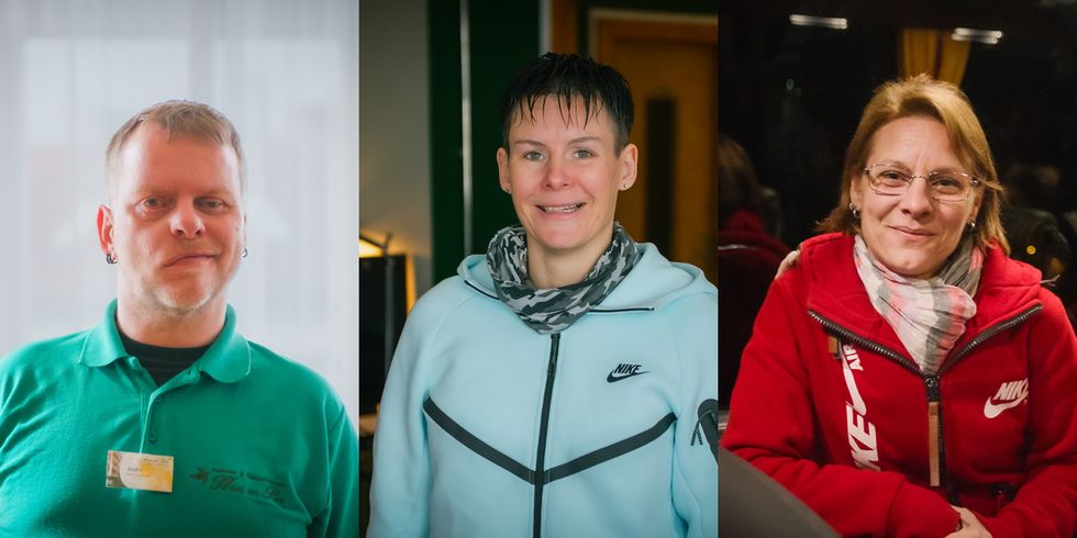 Yvonne, Andre und Nancy – drei Wege, eine Botschaft.