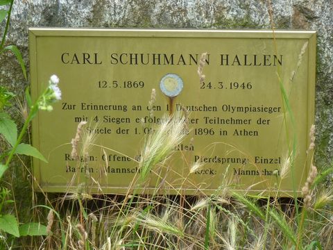 Gedenktafel für Carl Schumann