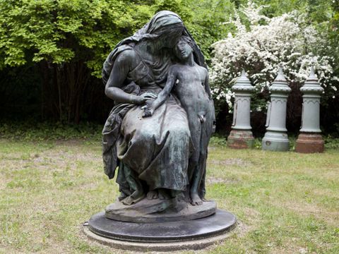 Skulptur im Lapidarium (Bild: Patricia Schichl)