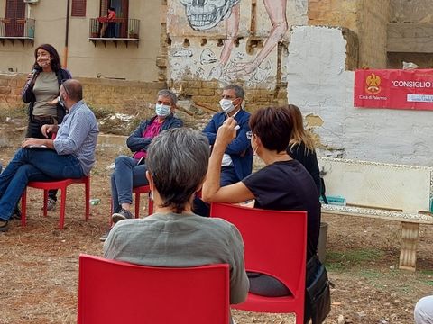 Consiglio in strada (Bild: Christiane Cittadini)