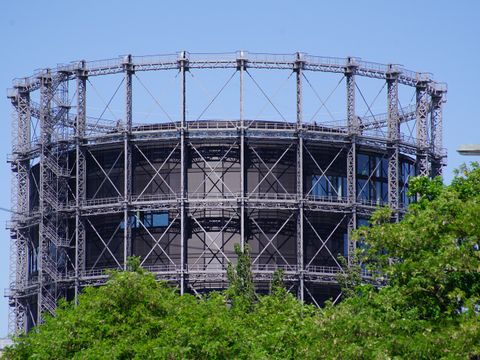 große Stahlkonstruktion