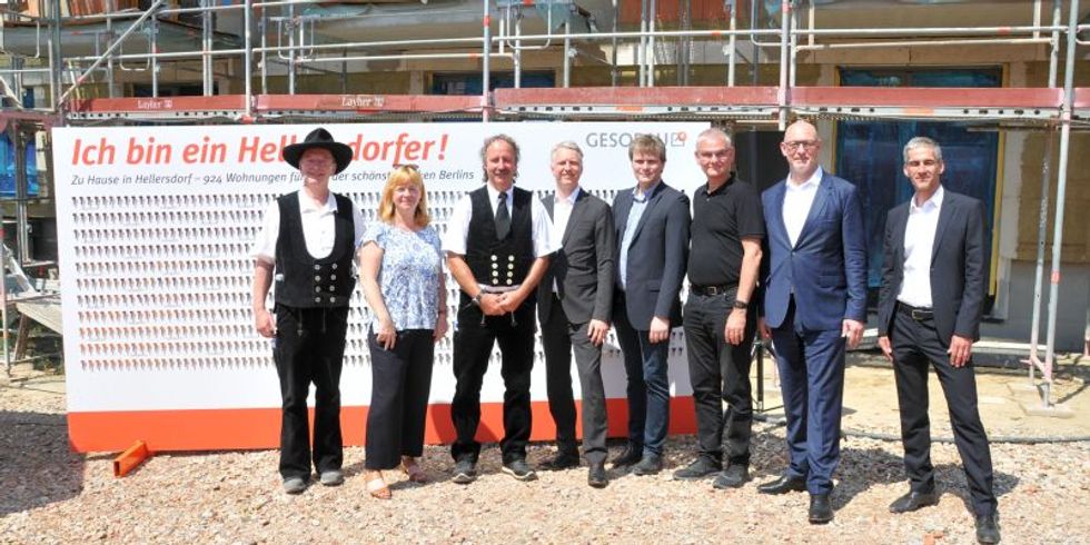 Richtfest GESOBAU Lion-Feuchtwanger-Straße - Die Ehrengäste