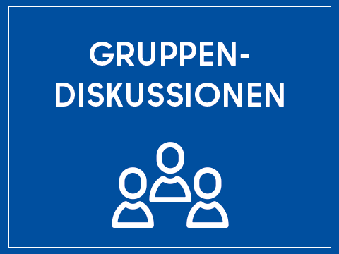 Moderierte Gruppendiskussionen
