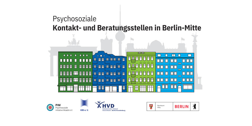 Netzwerklogo bezirkliche Kontakt- und Beratungsstellen in Berlin-Mitte