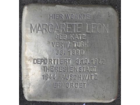 Stolperstein Margarete Leon