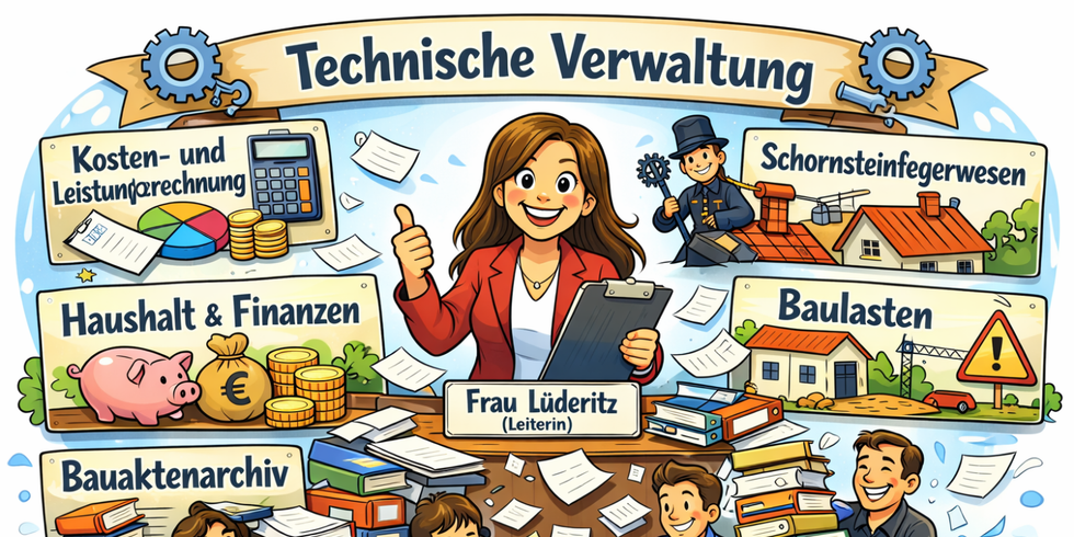 Organisationsstruktur des Sachgebiets Technischen Verwaltung