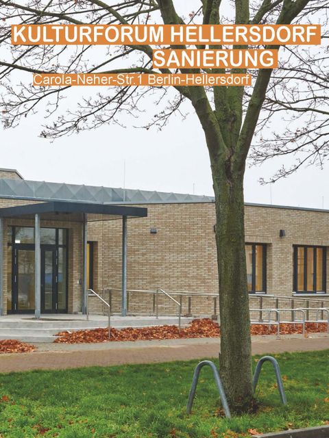 Kulturforum Hellersdorf, Sanierung