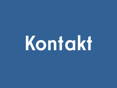 Schriftzug Kontakt